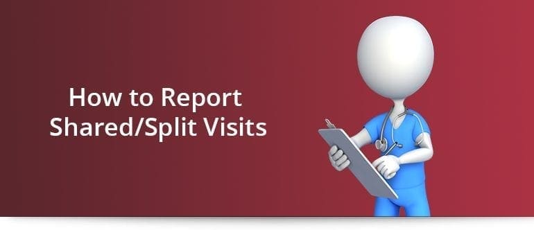 what are split shared visits